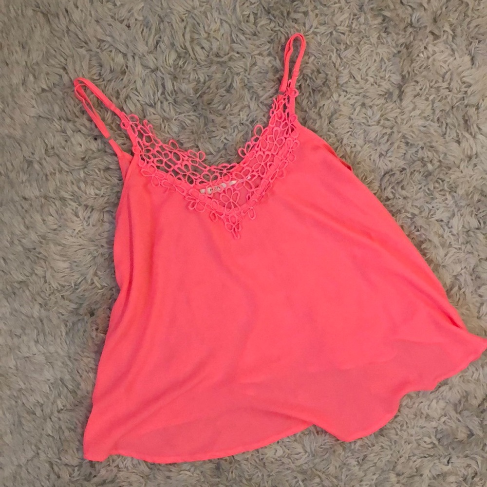 Pink Floral Cami